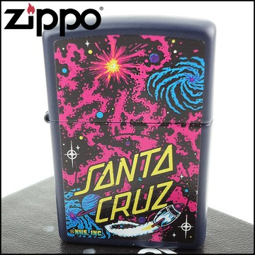 【ZIPPO】美系~Santa Cruz-Space Dot圖案打火機