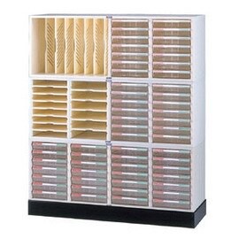 A4公文櫃系列-A4-7407A+A4-7407P+A4-7407+A4-04 四排底座【APP滿額下單10%點數(單一帳號最高5000點)】1/31止