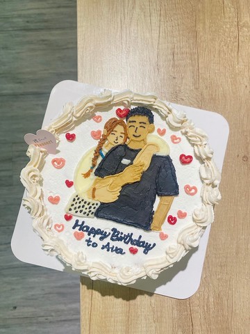 提拉米蘇 客製化蛋糕 生日蛋糕 生日禮物 蛋糕  鑠甜點 繪圖