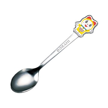SHOGAKUKAN 小學館 哆拉美 不鏽鋼湯匙 全長約13.8CM  湯匙  Silver  1支