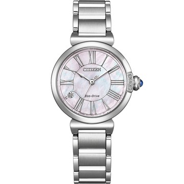 CITIZEN L系列 限量 Maybells 幸福鈴蘭 光動能大三針女錶 開學新裝備 EM1060-87Y