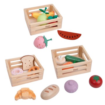 蔬菜籃 水果籃 麵包籃【兒童扮家家酒 適合18個月以上】