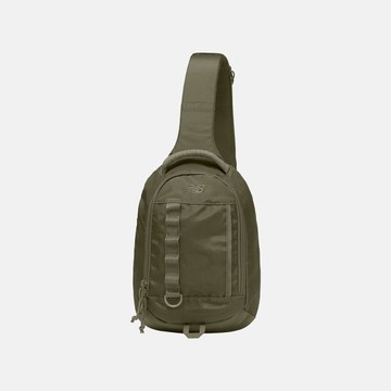 NEW BALANCE Athletics Sling Bag 單肩包 中性款 軍綠 背包 側背 LAB53518DEK