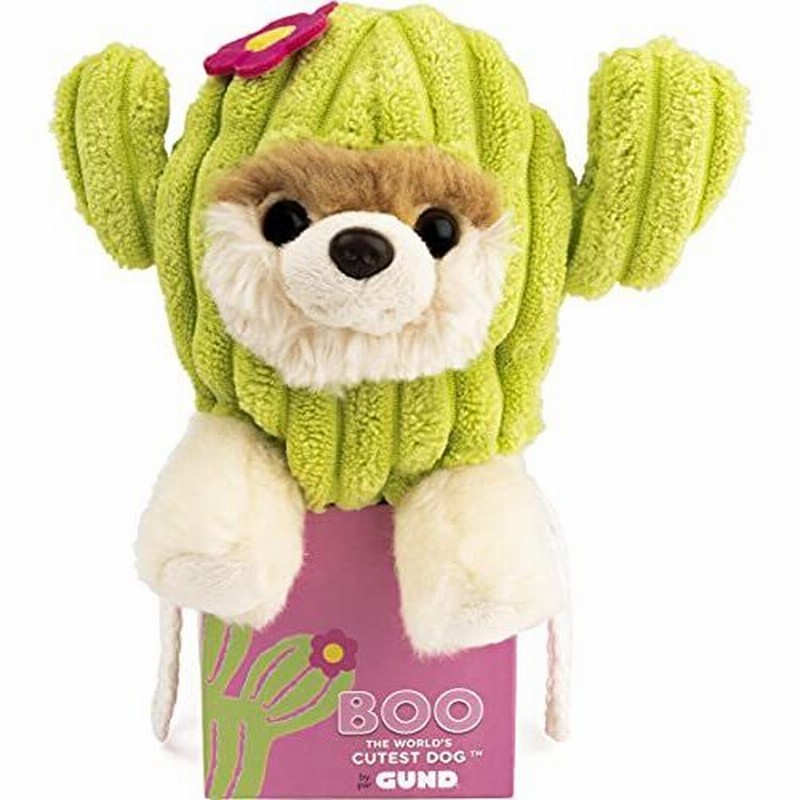 Gund ガンド ぬいぐるみ 人形 Boo ブー サボテン 世界で最もかわいい犬 約12cm ポメラニアン 通販 Lineポイント最大get Lineショッピング