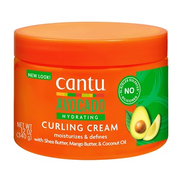 cantu 酪梨保濕捲髮霜  340g  1個