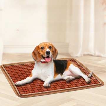 狗窩貓窩夏季麻將涼席墊子防滑竹涼墊專用寵物用品夏天貓咪睡地墊