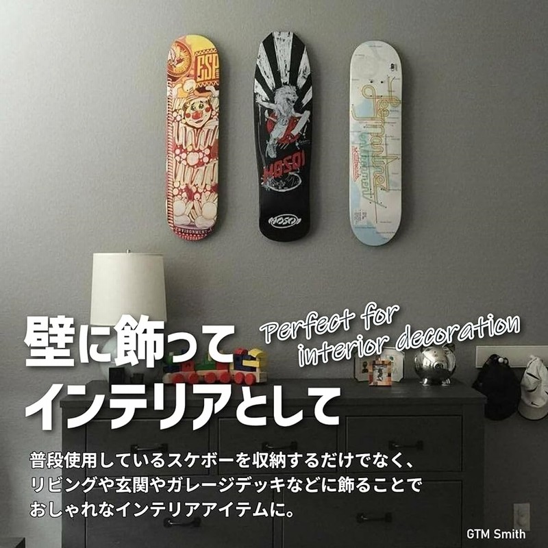 スノボー スケボーラック 特注 ディスプレイ バック掛け ハンギング