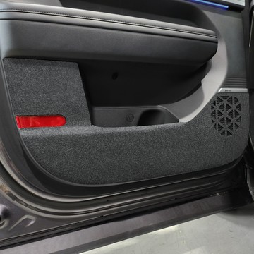 Install 適用於現代 The All-New Santa Fe MX5 全新改款 防刮保護蓋 (含標誌)  車門飾板  混合色