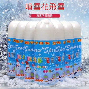 ⚡台灣出貨⚡雪花噴霧 仿真飄雪飛雪人工人造泡沫彩帶聖誕節噴霧劑 下雪拍照道具 聖誕婚禮佈置噴雪 結婚用品