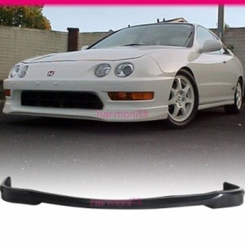 USパーツ98-01用Acura Integra DC2 USDMオプションPUフロントバンパーリップスポイラーボディキット | LINEショッピング