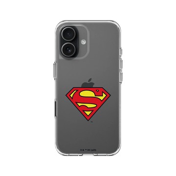 iPhone 17 Clear Case（相機按鈕） 透明 - Superman - Superman-經典LOGO