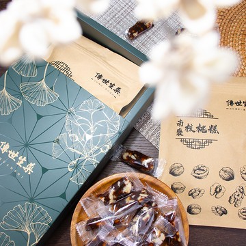 【心意禮盒】養生零嘴組A (正宗古法南棗核桃糕 3包)