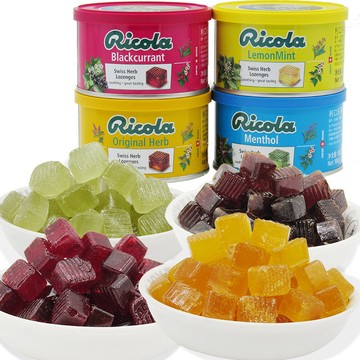 🔥在台出貨🔥熱賣瑞士 利口樂 Ricola 黑加侖 冰川薄荷 原味 檸檬 瑞士草本喉糖 100g罐裝 有效期2026年後