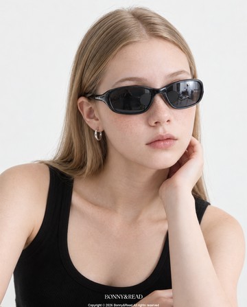 [NG品微瑕疵] 冷峻本能墨鏡 / 黑色 / Cold Instinct Sunglasses
