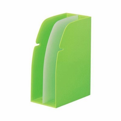 (まとめ) リヒトラブ REQUEST ホルダースタンド 黄緑 G1630-6 1個 〔×5セット〕