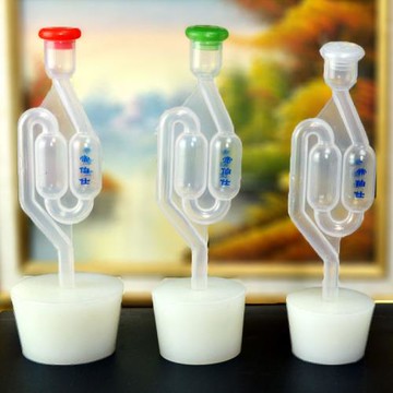啤酒用單向排氣閥硅膠塞單向閥使用于密封自釀葡萄酒排氣閥水封