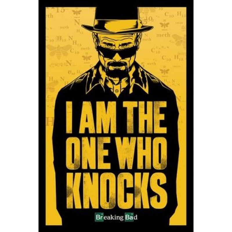 ブレイキング・バッド - テレビ番組ポスター (I Am The One Who Knocks