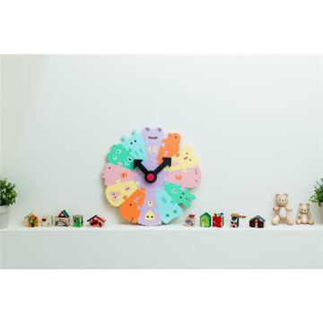 Two-boo 二寶地墊 動物學習時鐘