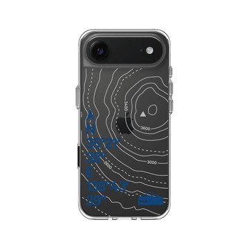 iPhone Air Clear Case（相機按鈕） 透明 - Nature Explorers 自然探索指南 - 富士山脈