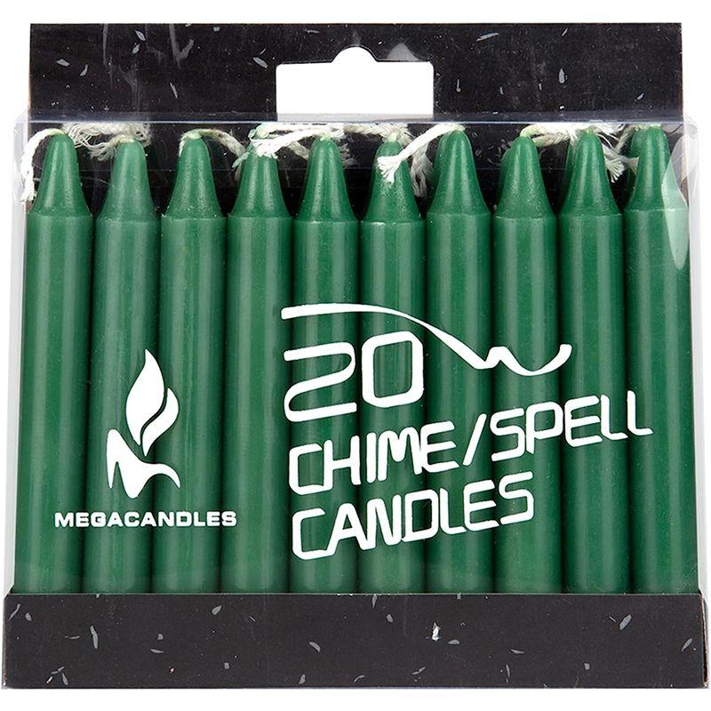 Mega Candles Unscented 10cm Mini Chime Ritual Spell Taper Candle G