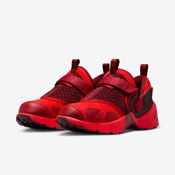 休閒鞋 Wmns Jordan Trunner LX 女鞋 紅 魔鬼氈 無鞋帶 HQ2164-601