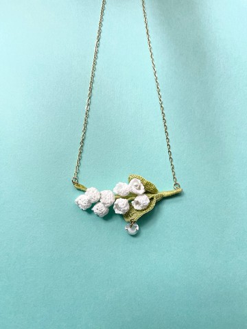 *My Fancy Handmade*手鈎鈴蘭花項鍊