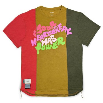 心碎女孩美麗諾羊毛T恤男【BROKEN HEART GIRL MERINO TEE】 XL