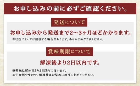 長崎県産 本マグロ2種盛り「赤身・大とろ」計1kg