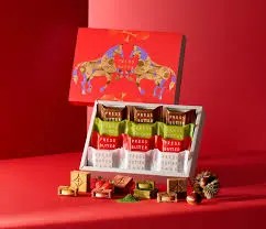 PRESS BUTTER SAND貳馬賀新春12入禮盒