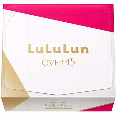 【リニューアル】フェイスマスク ルルルン Over45 カメリアピンク 32枚入り 2FB