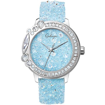 Galtiscopio迦堤 璀璨星鑽系列寶寶藍手錶 新年開運 送禮推薦-40mm AU2SS001SBULS