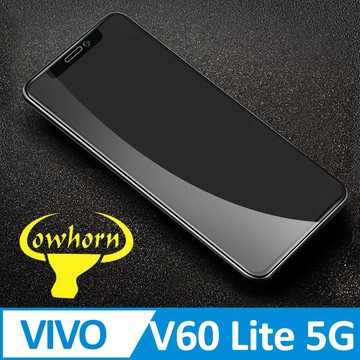 ViVO 保護貼 vivo V60 Lite 5G 2.5D曲面滿版 9H防爆鋼化玻璃保護貼 黑色