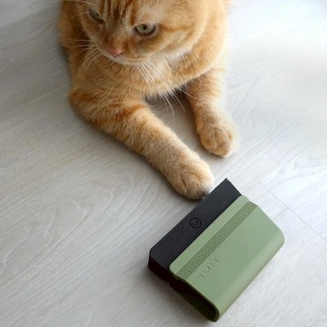 【金點獎】HhL 毛毛皂 寵物布面除毛橡皮擦 (直面版) 石墨綠