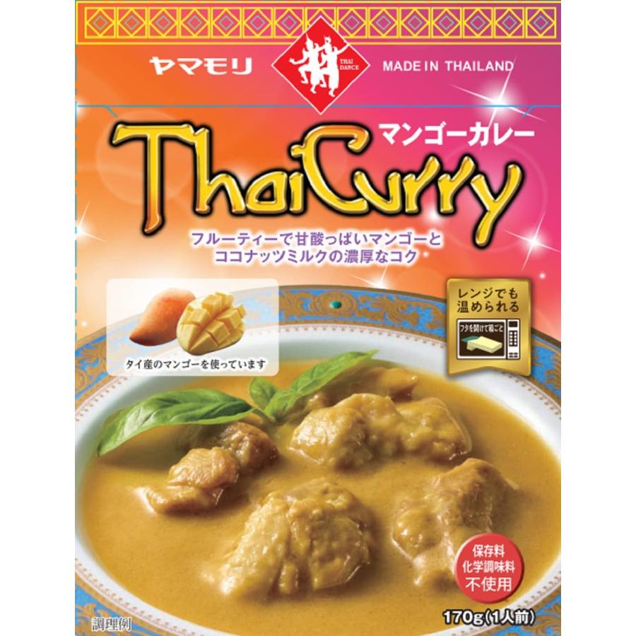 ヤマモリ タイカレーマンゴー 170g ×5個