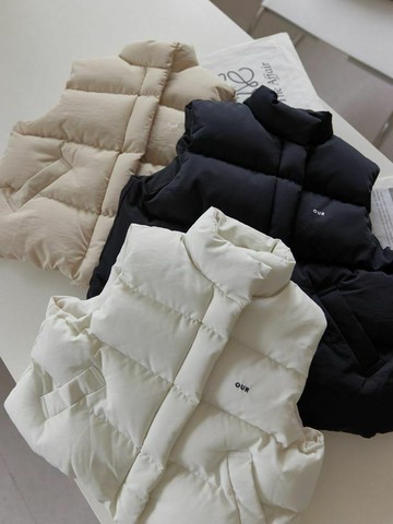 KID-暖呼呼防潑水鋪棉背心