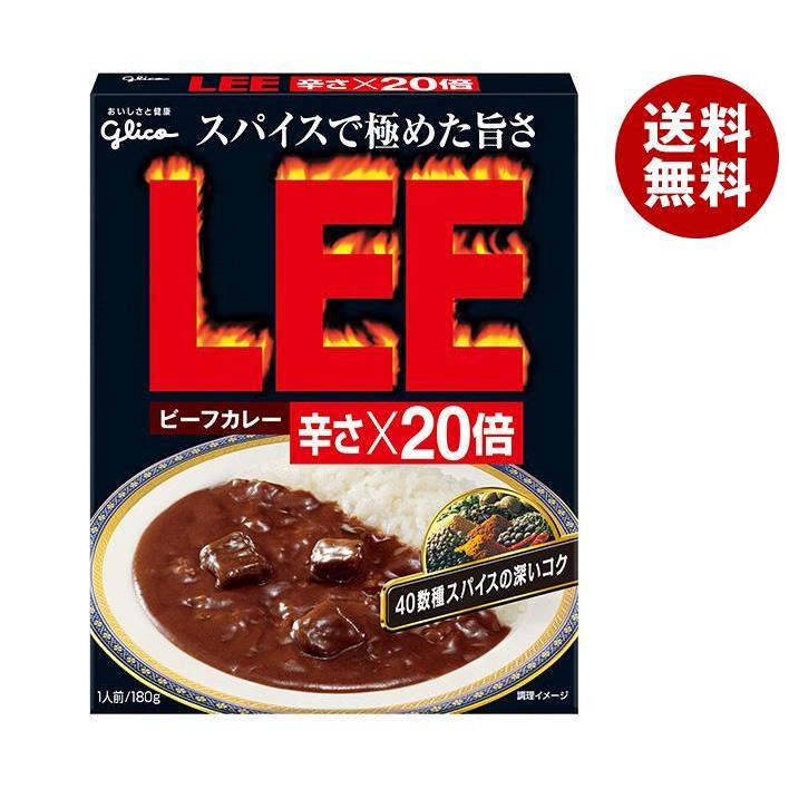 江崎グリコ ビーフカレーLEE 辛さ 20倍 180g