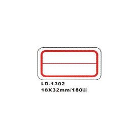 【龍德】 LD-1302自粘性標籤 18x32mm/包【APP滿額下單10%點數(單一帳號最高5000點)】1/31止