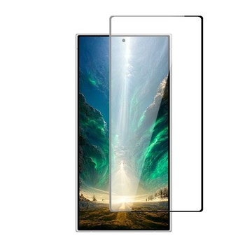 Samsung AGC日本玻璃 保護貼 買一送一【 S24 Ultra】 高清透明保護貼保護膜 5D黑框全覆蓋 鋼化玻璃膜 9H加強硬度