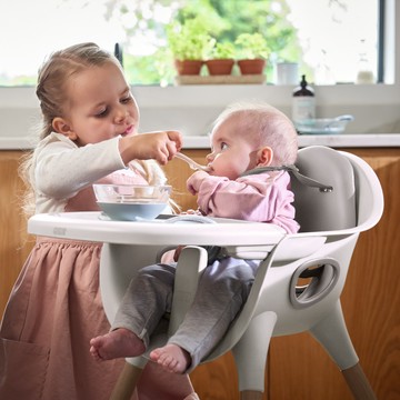 Mamas&Papas Juice兩階段高腳餐椅-牛奶可頌