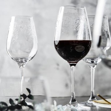 進口RONA洛娜奢華水晶紅酒杯套裝復古香檳杯 家用雞尾酒杯高腳杯