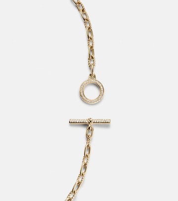 David Yurman DY Madison® 18kt gold chain necklace with diamonds