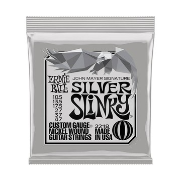Ernie Ball 電吉他弦 John Mayer Silver Slinky 2218 10.5-47【黃石樂器】