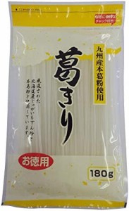 信濃産業 チャック付きお徳用葛きり 180g ×5袋