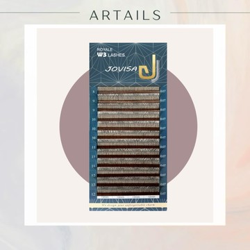 6D 朵毛稼接 -【W3魅力輕羽0.07】睫毛 C/CC▸焦糖◂