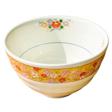 佐和陶瓷 清秀金彩櫻流陶瓷碗 15 x 9.5cm 800ml 單一顏色 日式櫻花圖案  1個  粉色