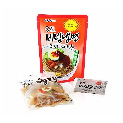 GOSEI 韓国冷麺 宮殿ピビン麺 セット(麺×ソース) 1人前