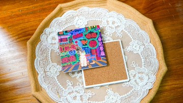 【貓遊街角 - 霓虹十色】 杯墊丨Amazing Studio