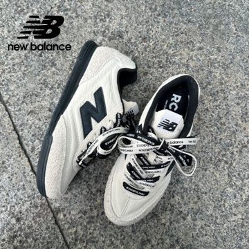特殊限量款★【New Balance】復古鞋_中性_白黑色_URC42NAL-D楦(共附3款鞋帶:純白+黑底白字+白底黑字)