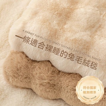 台灣出貨 兔毛絨毛毯 冬季加厚毛毯 保暖蓋毯 午睡毯 沙髮毯子 調毯 沙發毯 午睡蓋毯 懶人毯 蓋毯 加厚毯子 沙發毯