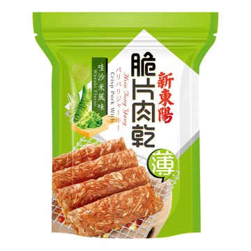 新東陽 芥末風味脆片肉乾  75g  1包